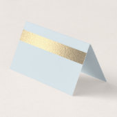 Minimalistisches Logo für den Goldschmiedestreifen Visitenkarten (Rückseite)