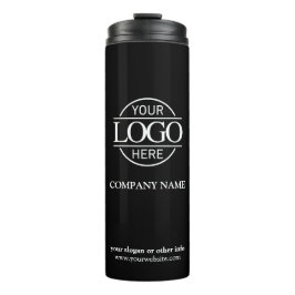 Minimalistisches Logo für Werbefirmen Thermosbecher