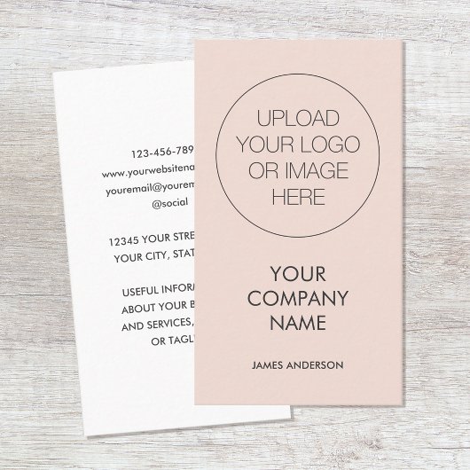 Minimalistisches Logo für zeitgenössische Anwendun Visitenkarte