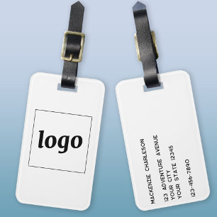Minimalistisches Logo Gepäckanhänger