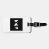 Minimalistisches Logo Gepäckanhänger (Vorderseite horizontal)