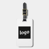 Minimalistisches Logo Gepäckanhänger (Vorderseite vertikal)