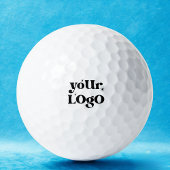 Minimalistisches Logo Golfball