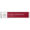Minimalistisches Logo in Burgundy Red