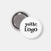 Minimalistisches Logo Magnet (Vorderseite/Rückseite)