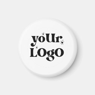 Minimalistisches Logo Magnet