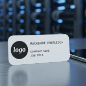 Minimalistisches Logo Namensschild