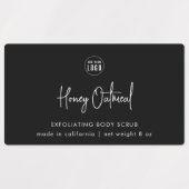 Minimalistisches Logo-Skript für benutzerdefiniert Etiketten (Design 1)