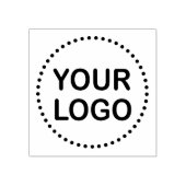 Minimalistisches Logo Unternehmen Gummistempel (Prägung)
