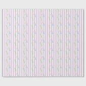 Minimalistisches Maiglöckchen-Geschenkpapier Geschenkpapier (Flach)