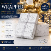 Minimalistisches Marmor-Geschenkpapier Geschenkpapier