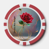 "Minimalistisches Meisterwerk" Pokerchips (Vorderseite)