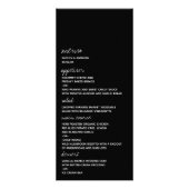 Minimalistisches Menü für Schwarz/Weiß-Skripte (Vorne)