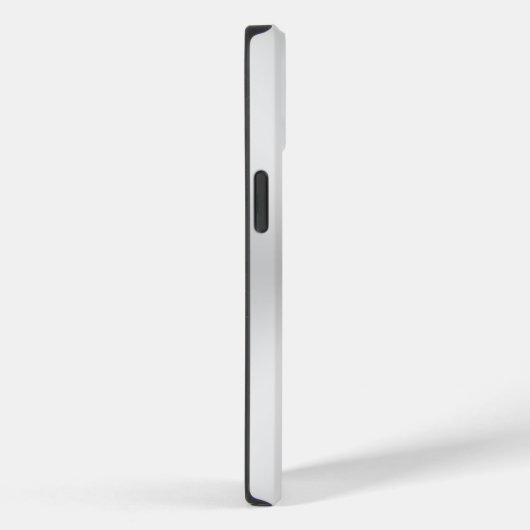 Minimalistisches metallisches Silberbild, Monogram Case-Mate iPhone Hülle (Rückseite / Rechts)