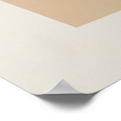 Minimalistisches Mittelalter Abstrakte Mauer Kunst Poster (Ecke)