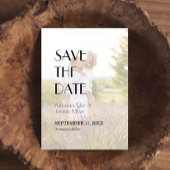 Minimalistisches modernes Art Deco Hochzeitsfront- Save The Date