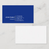 Minimalistisches modernes berufliches visitenkarte (Vorne/Hinten)