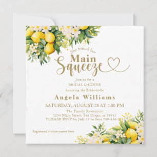 Minimalistisches modernes Brautparty Einladung