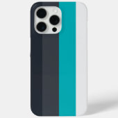 Minimalistisches, modernes Design für vertikale St Case-Mate iPhone Hülle (Rückseite)