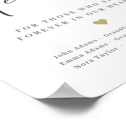 Minimalistisches, modernes Drehbuch für ein belieb Poster (Ecke)