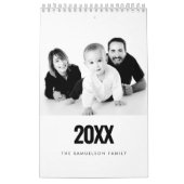 Minimalistisches modernes Foto 2022 Kalender (Titelbild)