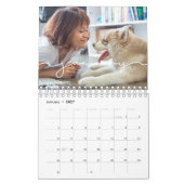 Minimalistisches modernes Foto 2025 Kalender (Jan 2027)