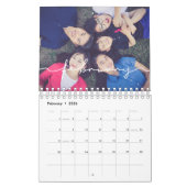 Minimalistisches modernes Foto 2025 Kalender (Feb 2026)