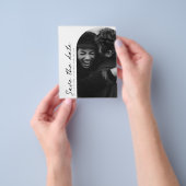Minimalistisches modernes Foto Save the Date Flyer (Gruppe)