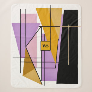 Minimalistisches modernes geometrisches Dreieck-Mo Sherpadecke