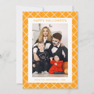 Minimalistisches modernes glückliches Halloween 1  Feiertagskarte