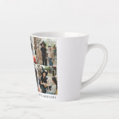 Minimalistisches modernes glückliches Halloween 6  Milchtasse (Rechts)