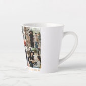 Minimalistisches modernes glückliches Halloween 6 Milchtasse (Rechts)