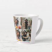 Minimalistisches modernes glückliches Halloween 6  Milchtasse (Rechte Ecke)