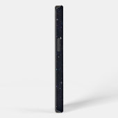 Minimalistisches modernes Initial-Monogramm iPhone Hülle (Rechte Seite)