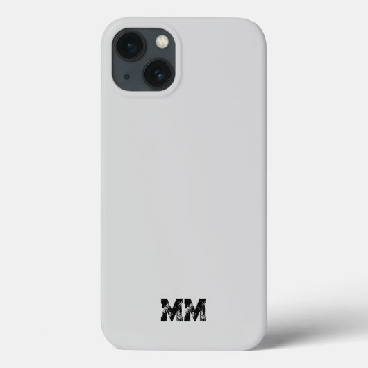 Minimalistisches modernes iPhone-Case Case-Mate iPhone Hülle (Rückseite)