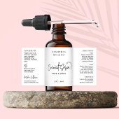 Minimalistisches modernes Kosmetikprodukt Flasche