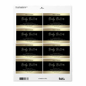 Minimalistisches, modernes Luxus-Drehbuch (Vorne)