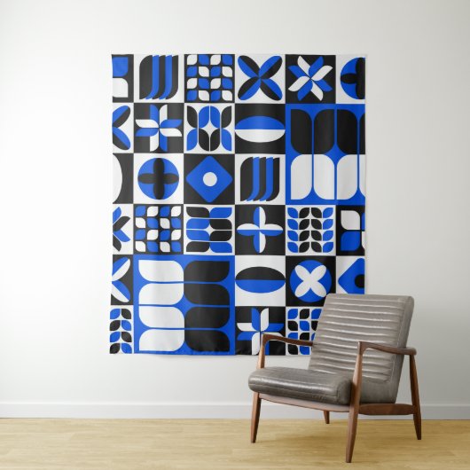 Minimalistisches modernes Muster Kaffeemaschine Ta Wandteppich (Beispiel)