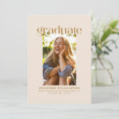 Minimalistisches modernes, neutrales Foto Ankündigung (Stehend Vorderseite)