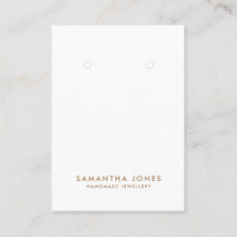 Minimalistisches, modernes Ohrringe-Schmuckdisplay