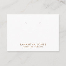 Minimalistisches, modernes Ohrringe-Schmuckdisplay