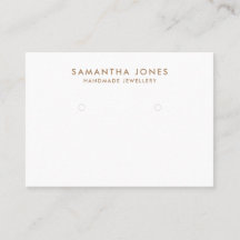 Minimalistisches, modernes Ohrringe-Schmuckdisplay