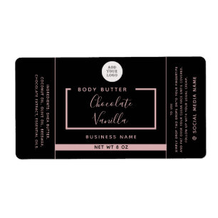 Minimalistisches, modernes Produkt mit schwarzem L