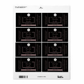 Minimalistisches, modernes Produkt mit schwarzem L (Vorne)