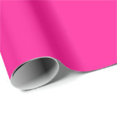 Minimalistisches Modernes Rosa Geschenkpapier (Rolleneckpunkt)