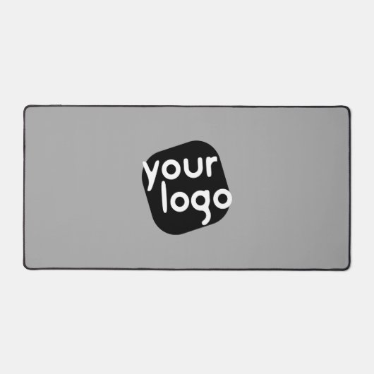 Minimalistisches, modernes, Schlicht-hellgraues Lo Schreibtischunterlage (Vorderseite)