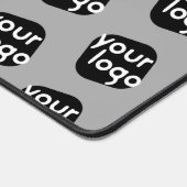 Minimalistisches, modernes, Schlicht-hellgraues Lo Schreibtischunterlage (Ecke)