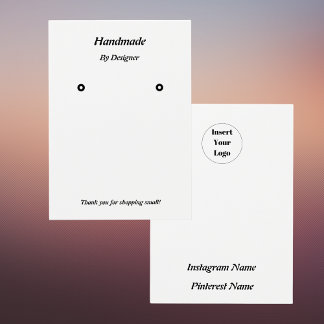 Minimalistisches, modernes Schwarz-Weiß-Schmuckstü