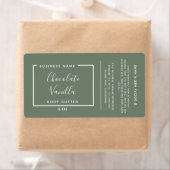 Minimalistisches, modernes Typenschild für Olivene (Insitu)