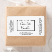 Minimalistisches, modernes Typografie-Etikett (Insitu)